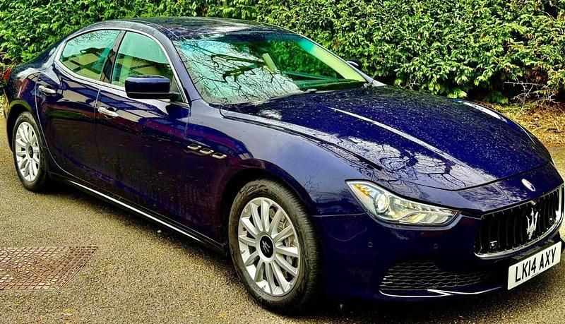 Used Maserati Ghibli 275 HP (202 kW) 2014 Blue Sedan