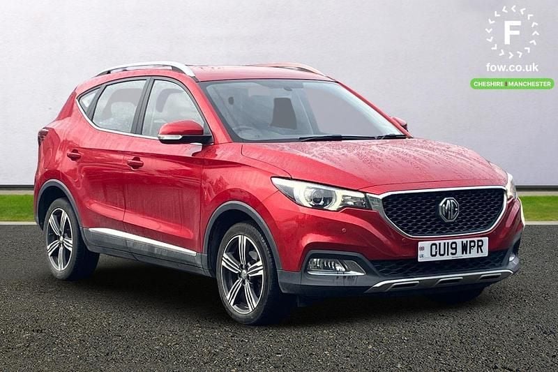Red Used 2018 MG ZS Exclusive Sedan | £10,799 (Fair price) - Image 1/3