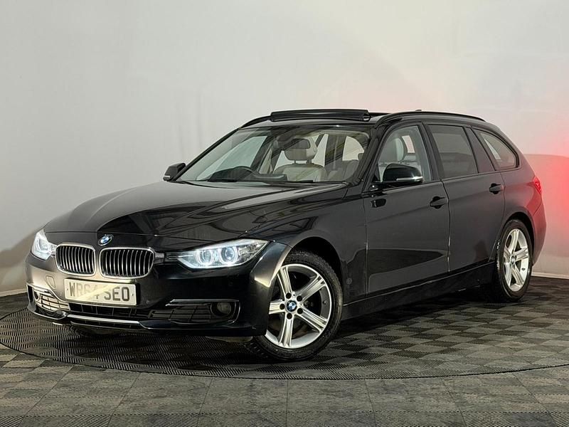 Used BMW 320 Luxury Line 2014 Black Estate