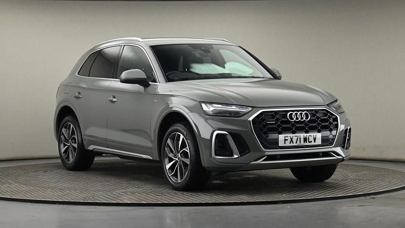 Quantum gray Used 2021 Audi Q5 S-Line SUV | £27,900 (Fair price) - Image 1/4