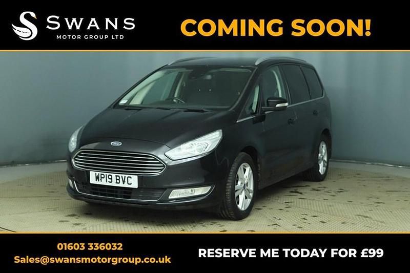Used Ford Galaxy Titanium 150 HP (110 kW) 2019 Black MPV