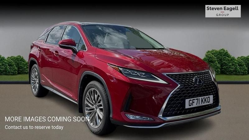 Red Used 2021 Lexus RX450h SUV | £37,000 (A bit pricey) - Image 1/4