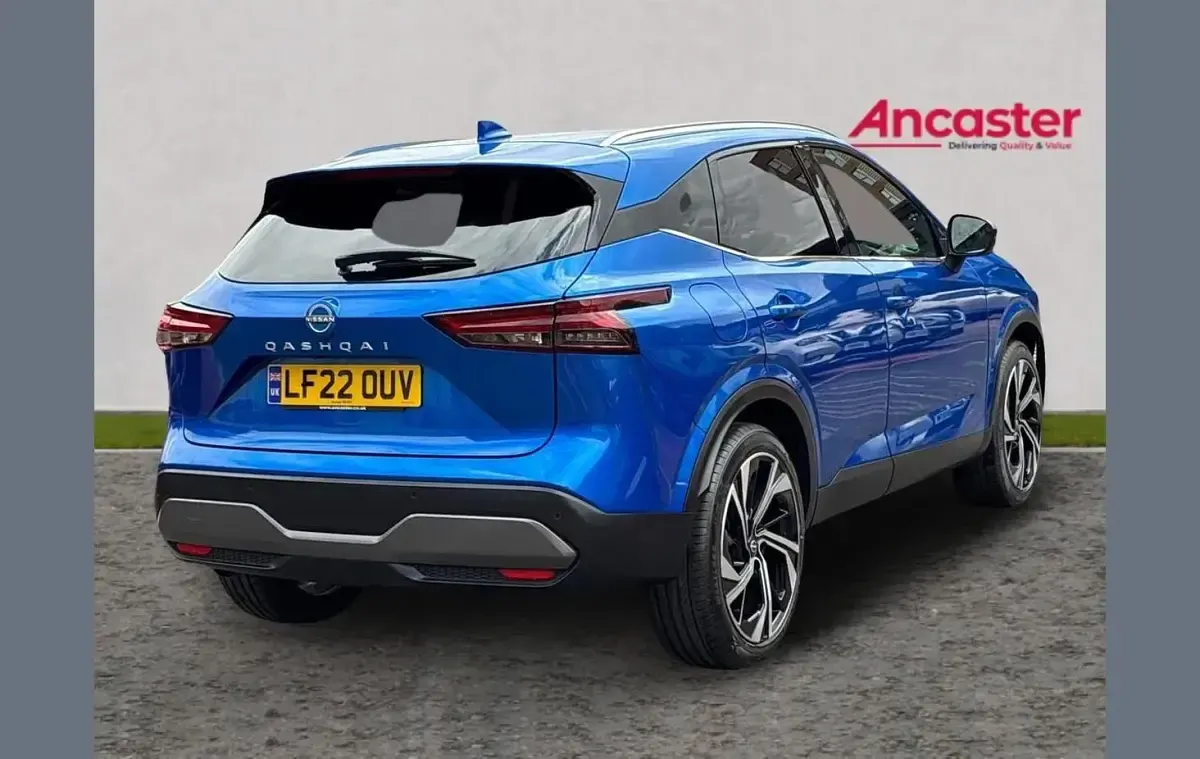 Used Nissan Qashqai Tekna+ 155 HP (114 kW) 2022 Blue SUV