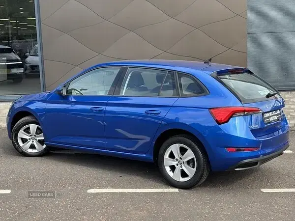 Used Skoda Scala SE 150 HP (110 kW) 2020 Blue Hatchback