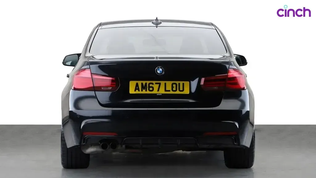Used BMW 330e M Sport 2017 Black Sedan