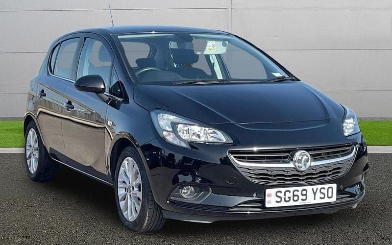 Used Vauxhall Corsa 90 HP (66 kW) 2019 Black Hatchback