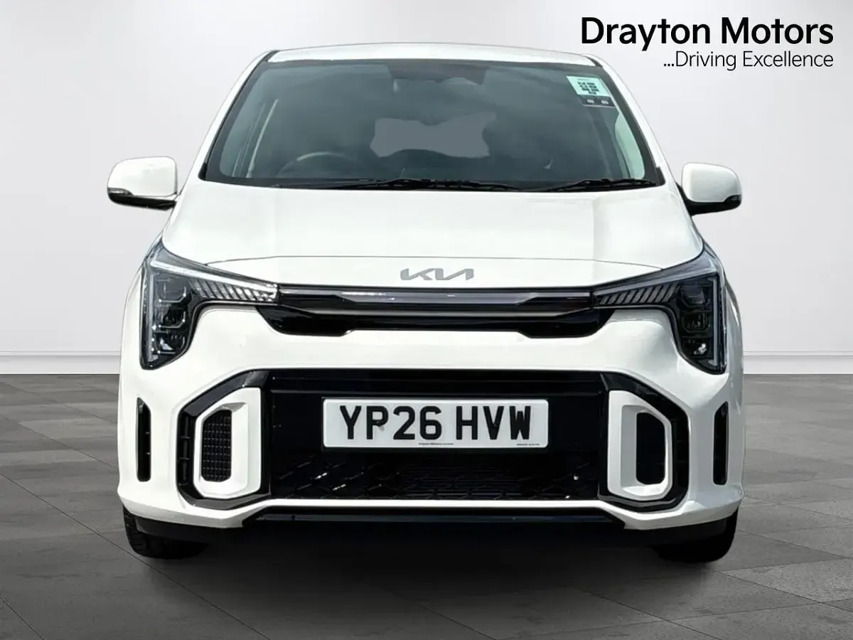 New Kia Picanto GT-Line 68 HP (50 kW) 2026 White Hatchback