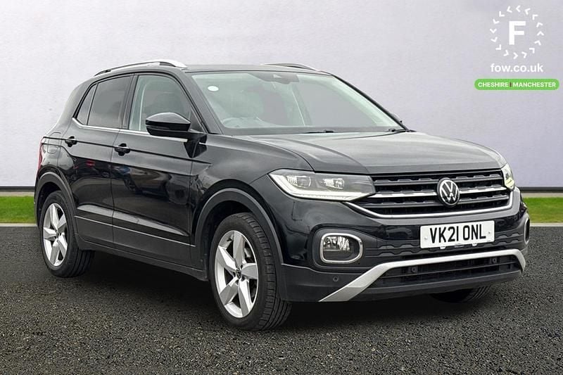 Used VW T-Cross SEL 2021 Black SUV