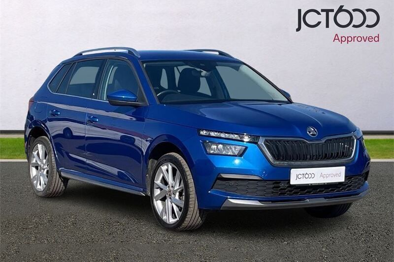 Blue Used 2022 Skoda Kamiq SE L Executive SUV | £17,856 (Fair price) - Image 1/4