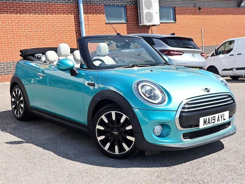 Turquoise Used 2019 Mini Cooper Cabriolet Exclusive Cabriolet | £14,289 (Good price) - Image 1/4