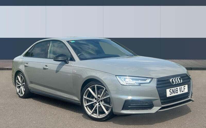Grey Used 2018 Audi A4 Black Edition Sedan | £17,666 (Fair price) - Image 1/4