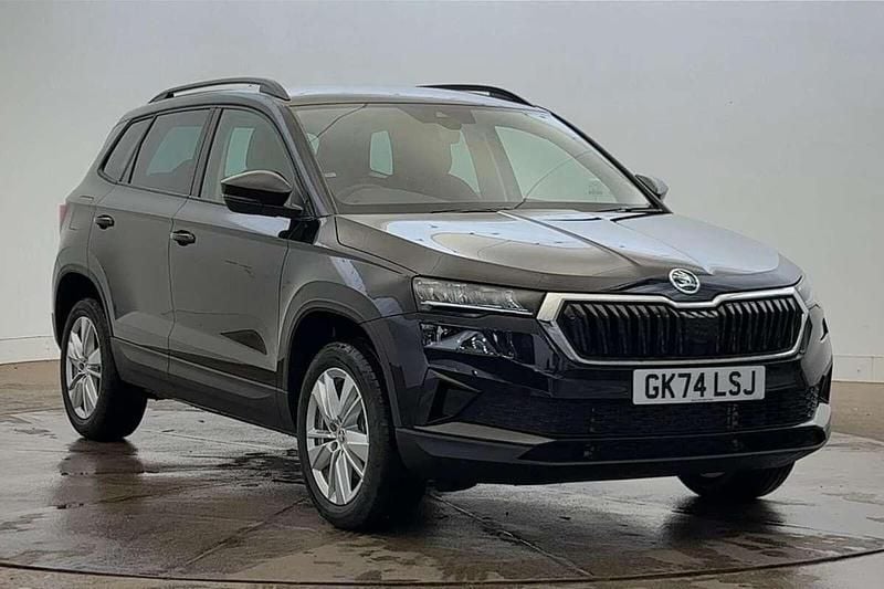 Black New 2024 Skoda Karoq SE Drive SUV | £23,795 (Super price) - Image 1/3