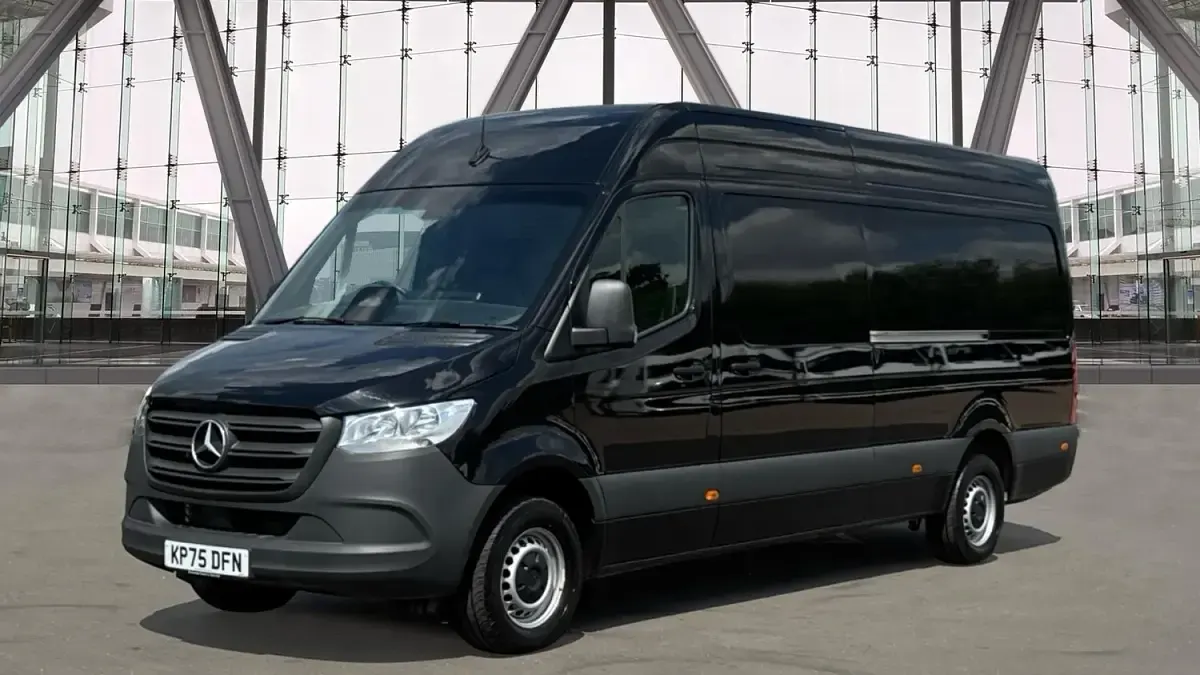 Used Mercedes Sprinter 150 HP (110 kW) 2025 Black Van
