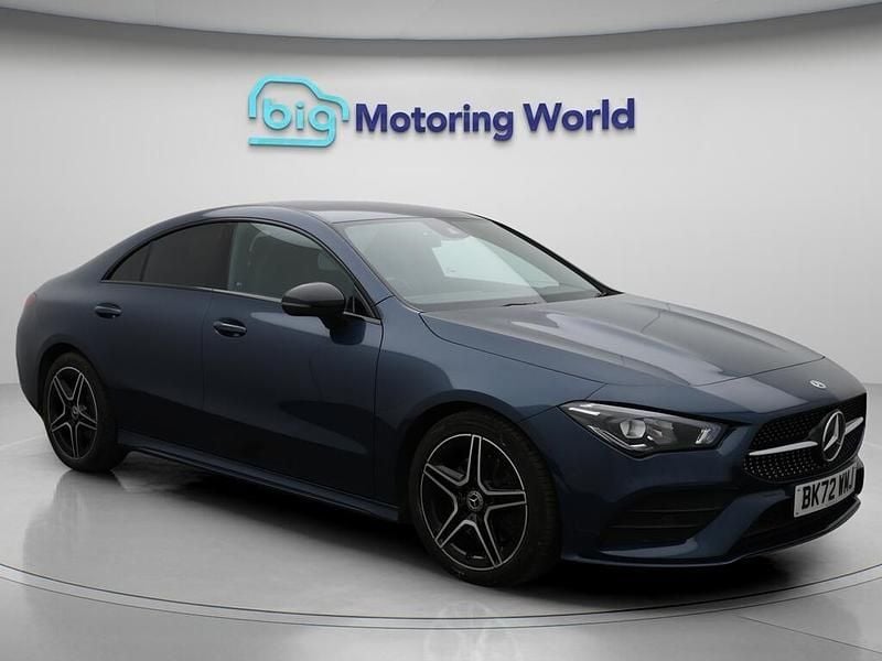 Blue Used 2022 Mercedes CLA200 Executive Coupe | £24,400 (Fair price) - Image 1/4