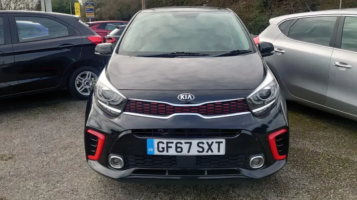 Used Kia Picanto GT-Line 83 HP (61 kW) 2017 Black Hatchback