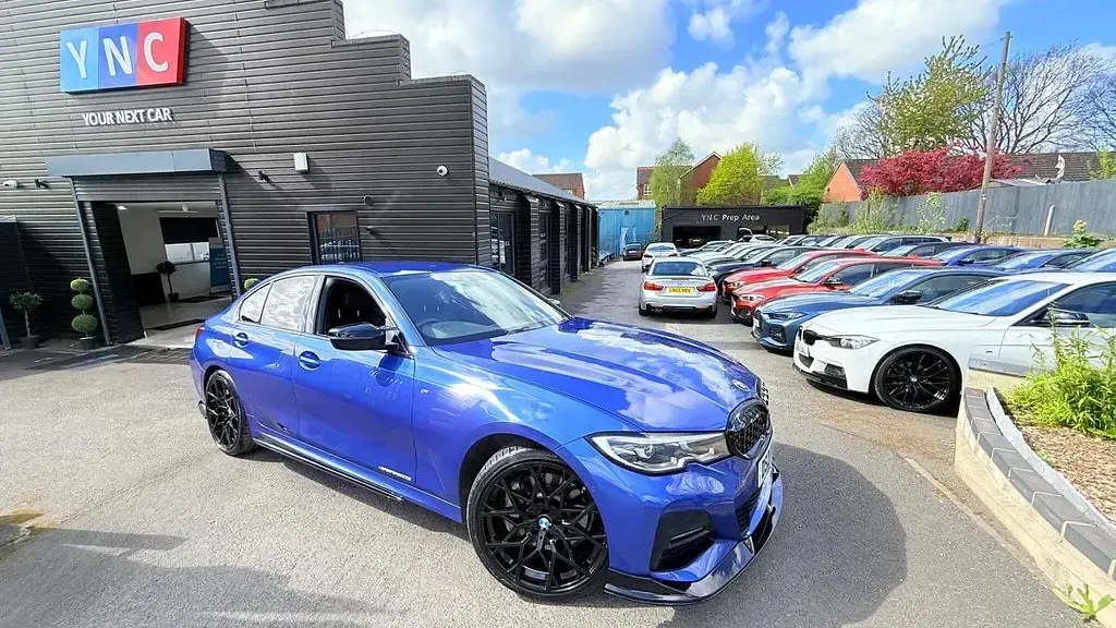 Used BMW 330e M Sport 2021 Blue Sedan