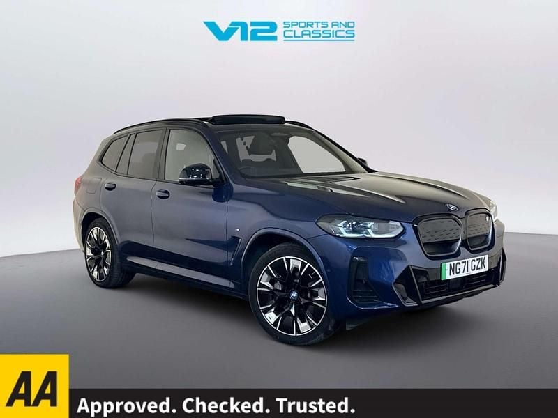 Used BMW iX3 M Sport 210 kW (286 HP) 2021 Blue SUV
