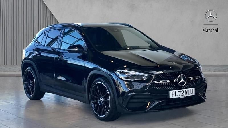 Used Mercedes GLA200 AMG Line Premium Plus 163 HP (119 kW) 2022 Black SUV