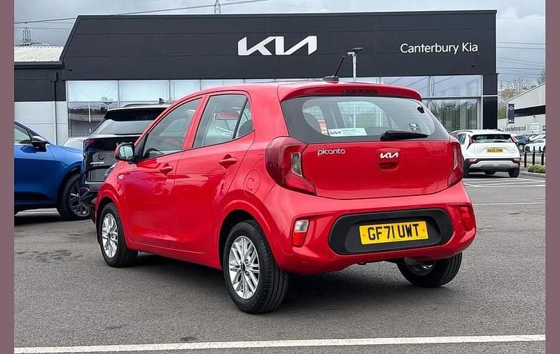 Second-hand Kia Picanto 65 CP (47 kW) 2022 Roșu Hatchback