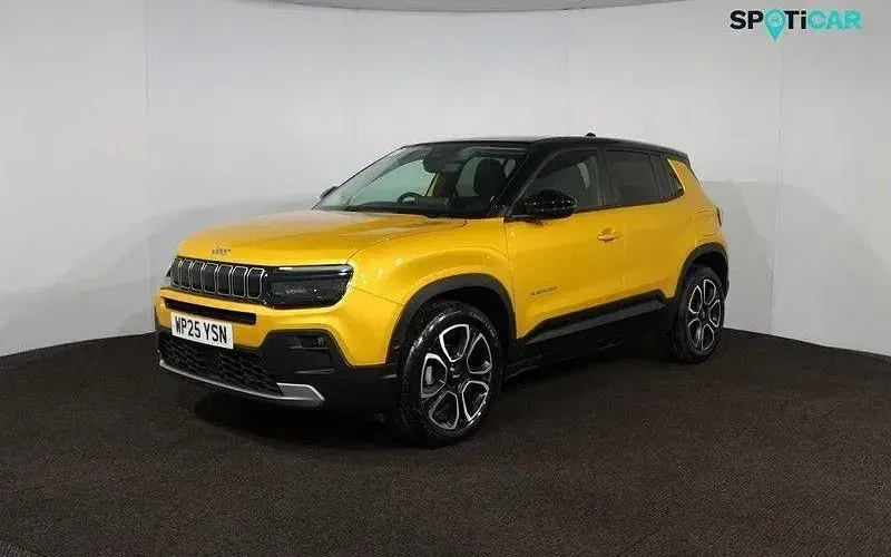 Used Jeep Avenger Summit 101 HP (74 kW) 2025 Yellow/black SUV