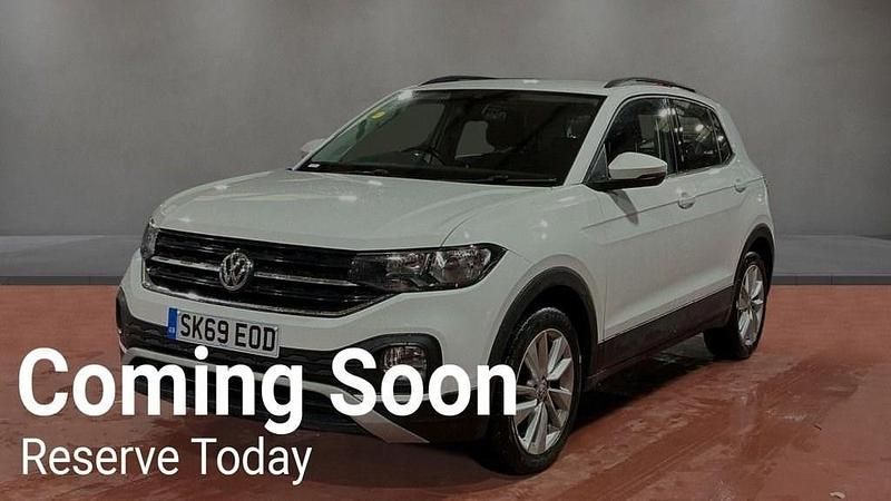 Used VW T-Cross SE 95 HP (69 kW) 2019 White SUV