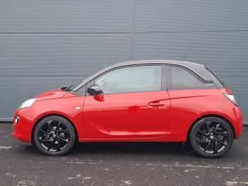 Used Vauxhall Adam 70 HP (51 kW) 2016 Red Hatchback