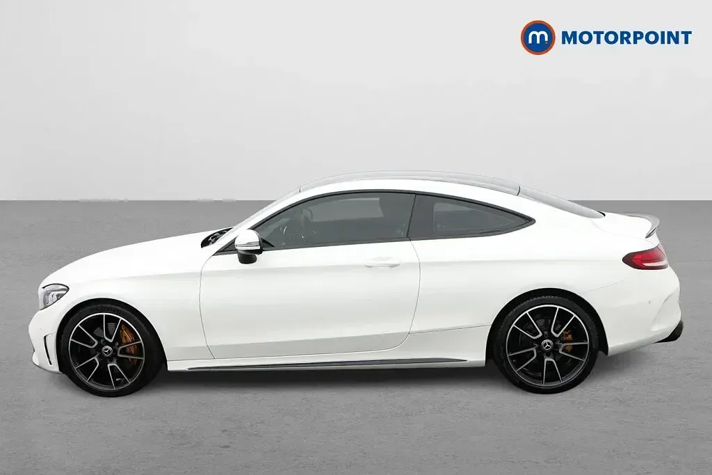 Used Mercedes C300 AMG Line Premium 2018 White Coupe
