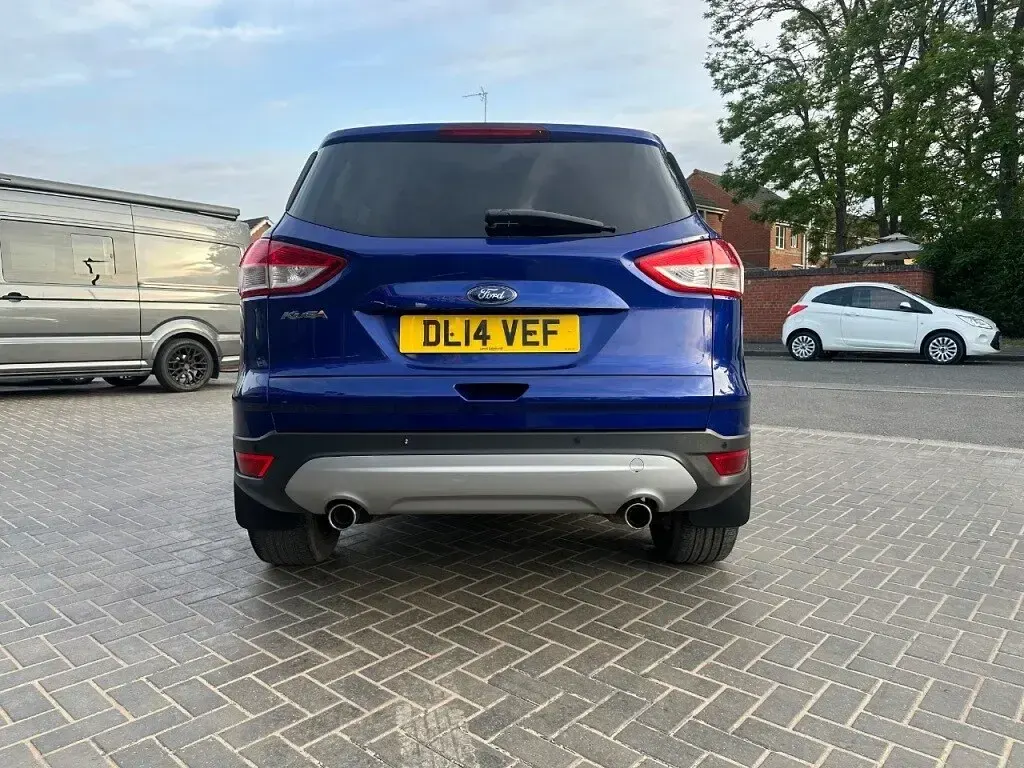 Used Ford Kuga Titanium 163 HP (119 kW) 2014 Blue SUV