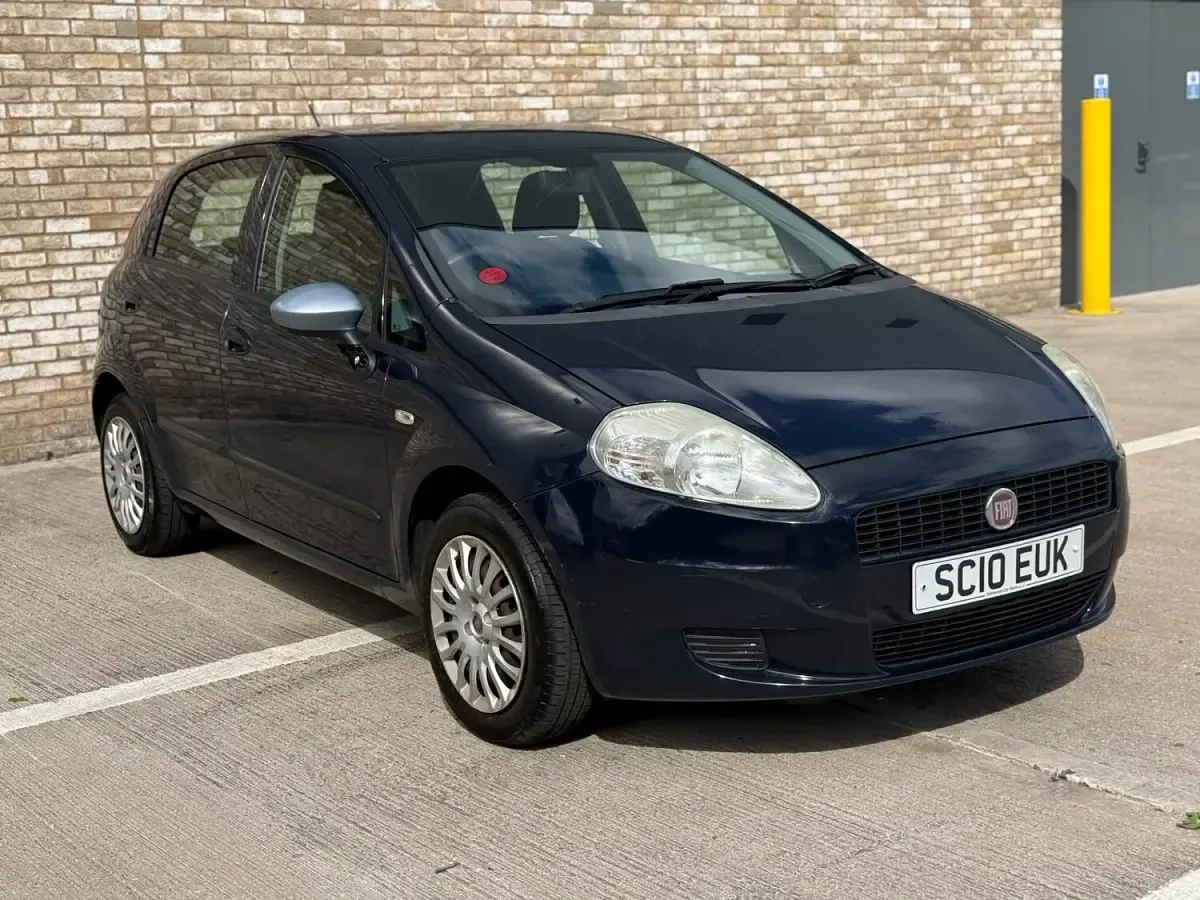 Used Fiat Grande Punto 2010 Blue Hatchback