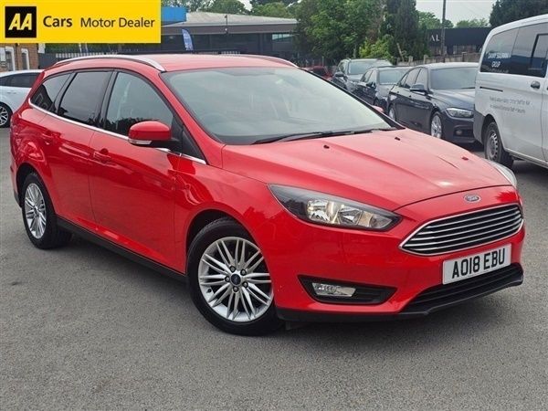 Red Used 2018 Ford Focus Zetec Estate | £8,495 (Super price) - Image 1/1