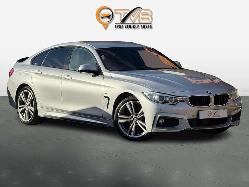 Silver Used 2015 BMW 420 Gran Coupé M Sport Coupe | £7,995 (Fair price) - Image 1/3
