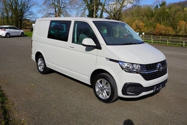 Grey Used 2023 VW T6.1 Highline Van | £35,994 (A bit pricey) - Image 1/4