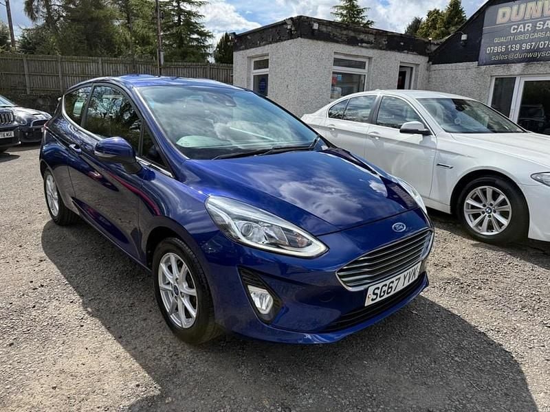 Usado Ford Fiesta Zetec 2017 Azul Citadino
