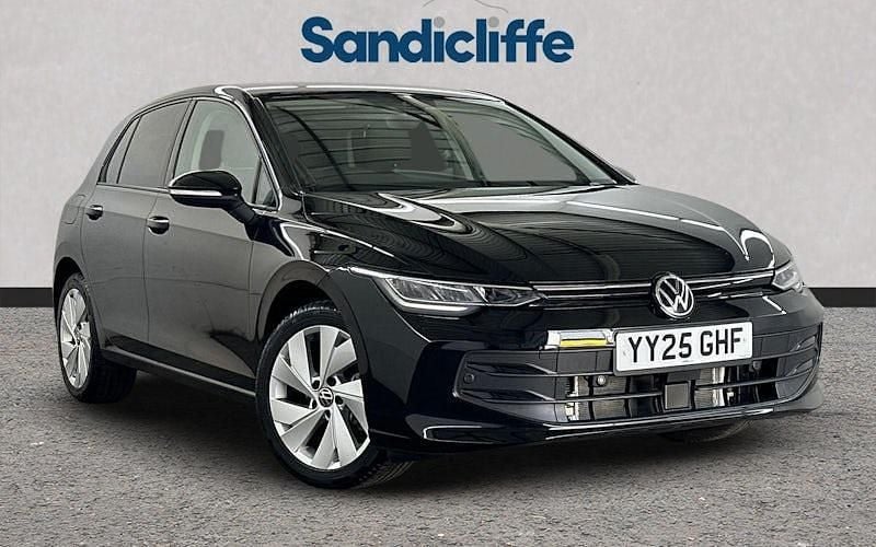 Black Used 2025 VW Golf VIII Match Hatchback | £23,820 (Fair price) - Image 1/4