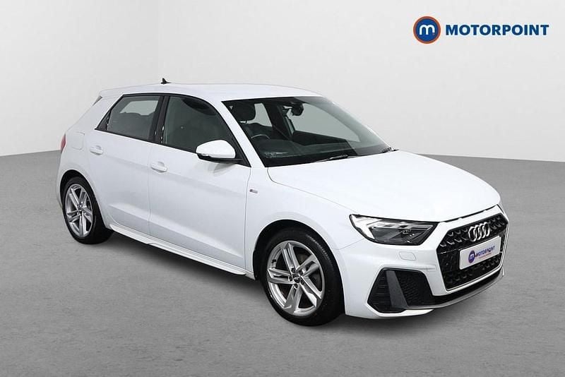White Used 2019 Audi A1 S-Line Hatchback | £16,299 (Fair price) - Image 1/4