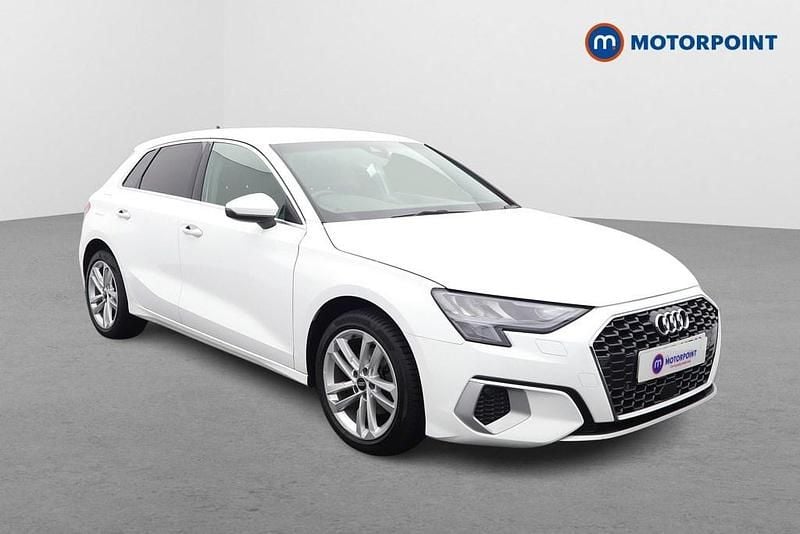 Used Audi A3 Sport 2022 White Sedan