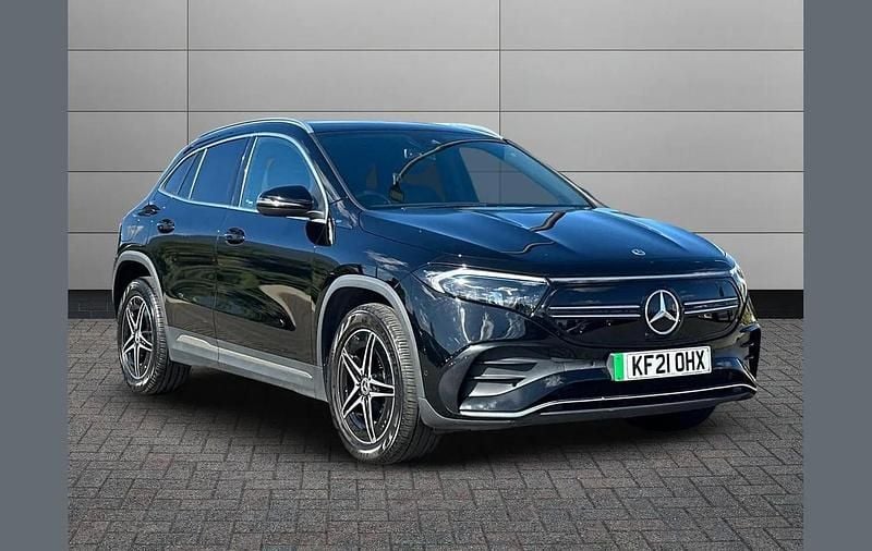 Black Used 2021 Mercedes EQA250 AMG line SUV | £19,295 (Fair price) - Image 1/4