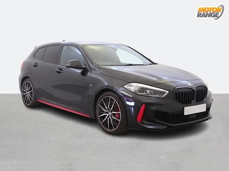 Black Used 2021 BMW 128 Comfort Edition Hatchback | £22,895 (Good price) - Image 1/4