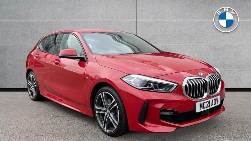 Red Used 2021 BMW 118 M Sport Hatchback | £19,490 (Fair price) - Image 1/4