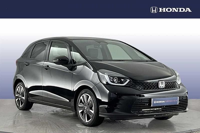 Crystal black Used 2023 Honda Jazz Advance Hatchback | £20,195 (Good price) - Image 1/4