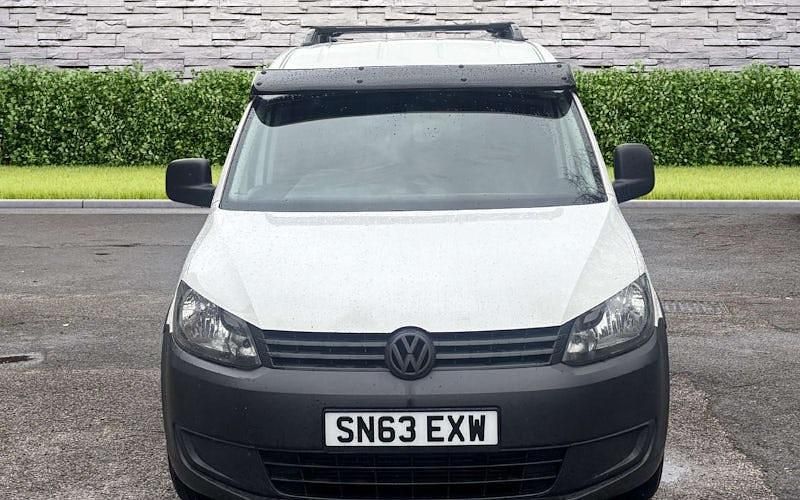 Used VW Caddy Startline 102 HP (75 kW) 2013 White MPV