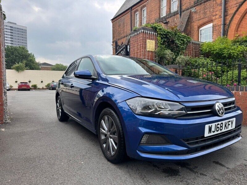 Blue Used 2018 VW Polo SE Hatchback | £7,250 (Super price) - Image 1/4