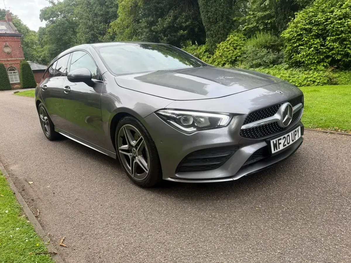 Used Mercedes CLA200 Shooting Brake AMG line 2020 Grey Estate