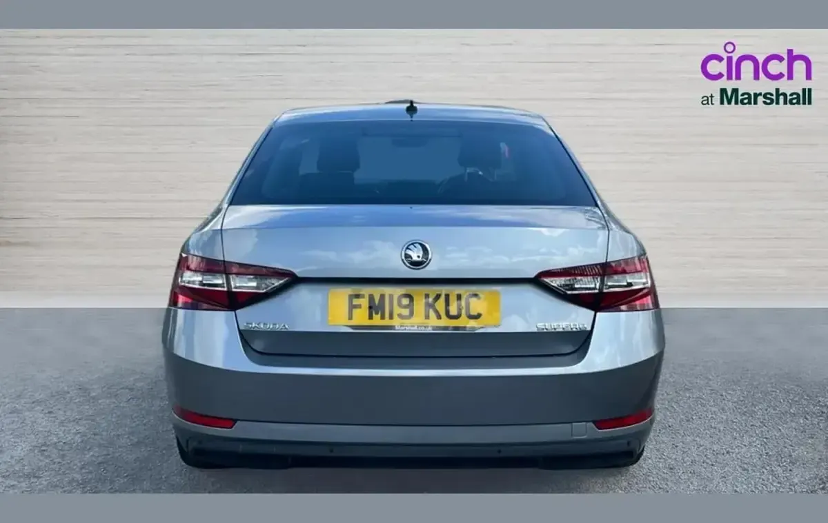 Used Skoda Superb SE L Executive 150 HP (110 kW) 2019 Grey Hatchback