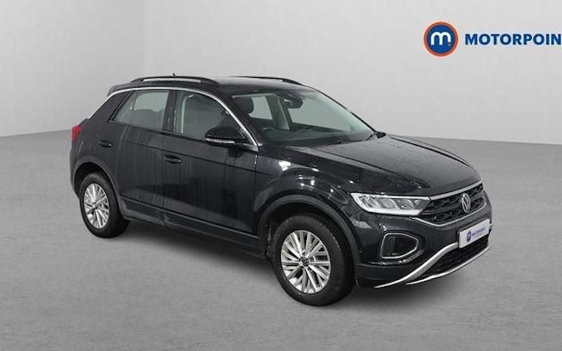 Black Used 2024 VW T-Roc Life SUV | £20,399 (Fair price) - Image 1/4