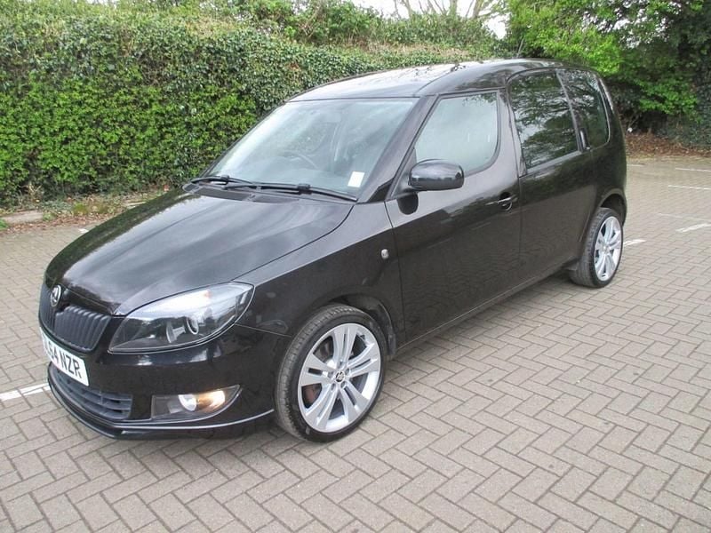 Used Skoda Roomster 105 HP (77 kW) 2014 Black MPV