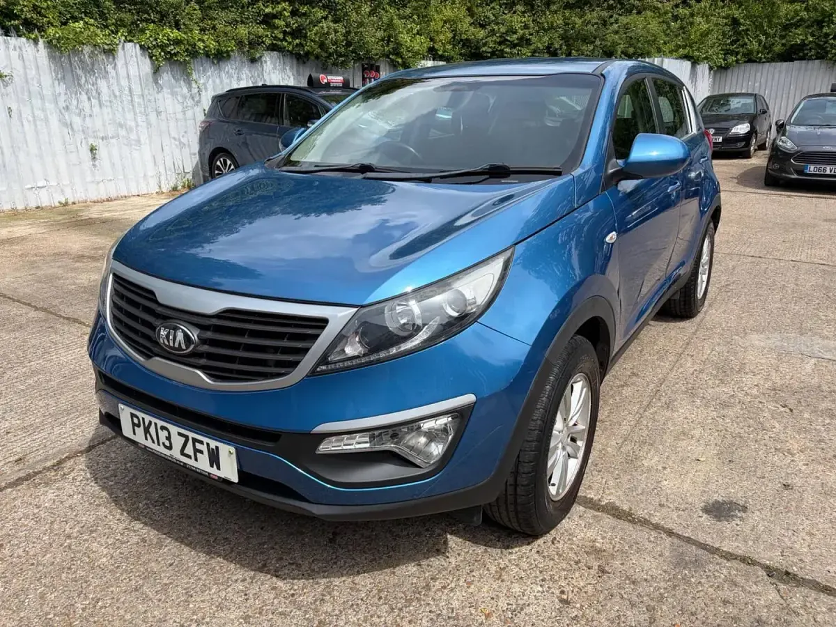 Used Kia Sportage 114 HP (83 kW) 2013 Blue SUV