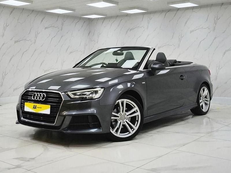 Used Audi A3 Cabriolet S-Line 150 HP (110 kW) 2016 Grey Cabriolet