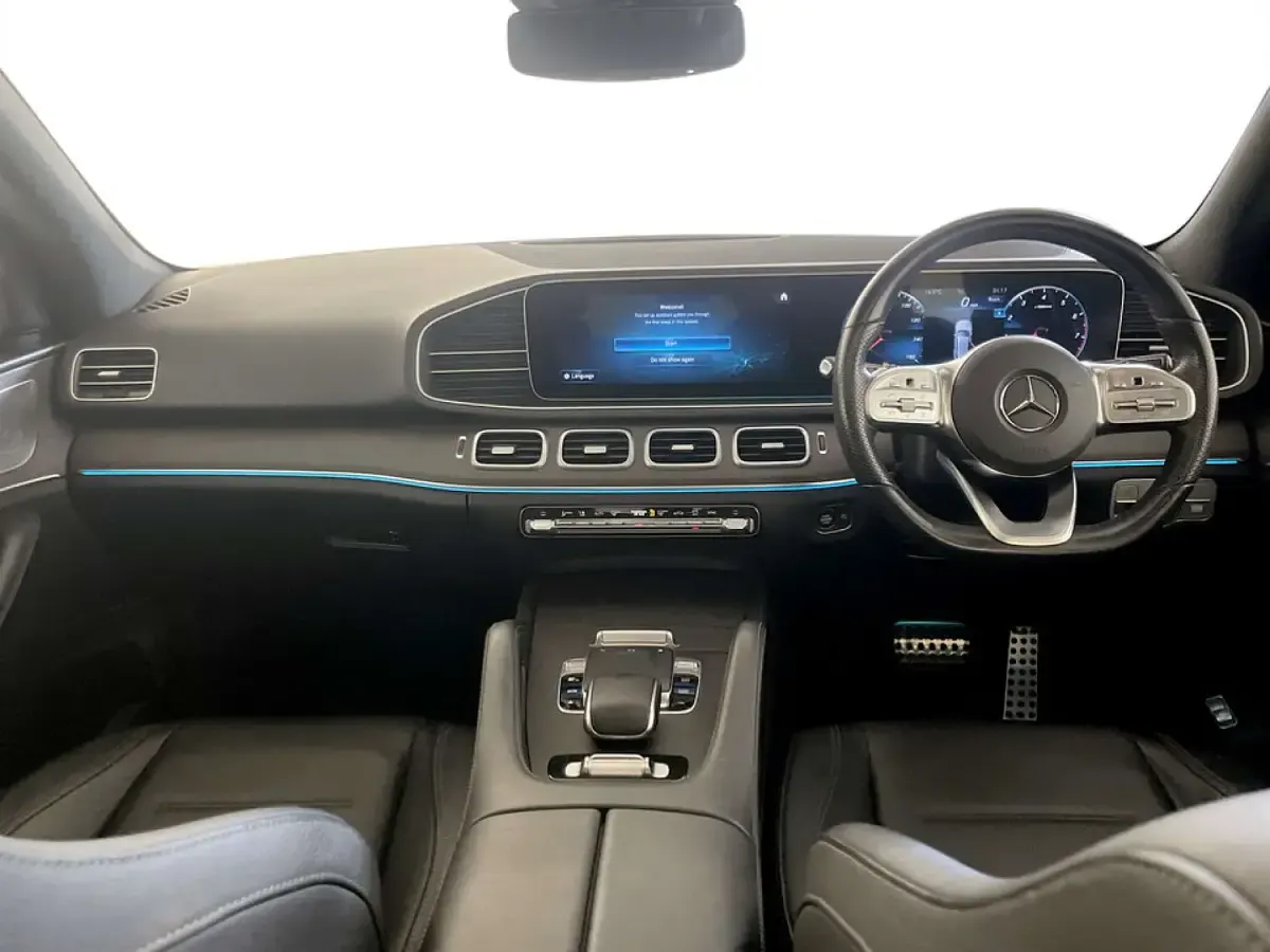 Used Mercedes GLE450 AMG AMG line 2019 Blue Estate