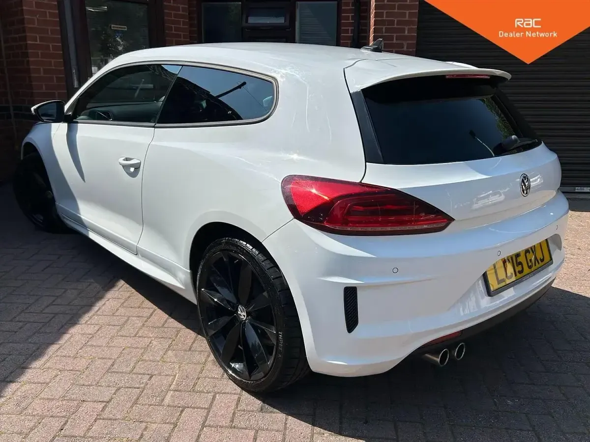 Used VW Scirocco R-line 2015 White Coupe